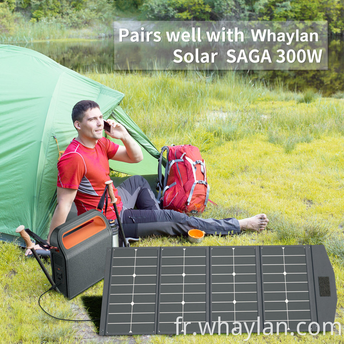 outdoor portable solar power station